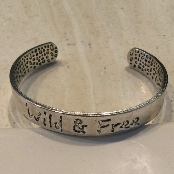 Vintage Wild & Free Cuff Bracelet Men’s Silver Cuff - Picture 15 of 16